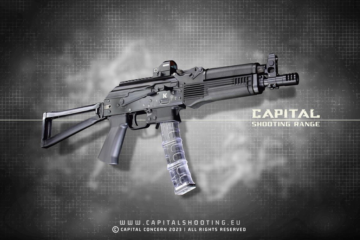 Kalashnikov Saiga 9 - Capital Shooting Range Budapest - Where your shooting adventure awaits!