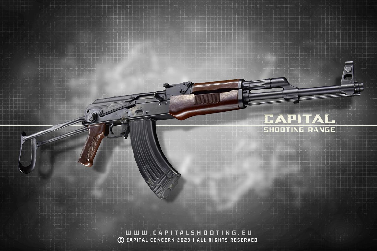 Kalashnikov AKS 47 - Capital Shooting Range Budapest - Where your shooting adventure awaits!