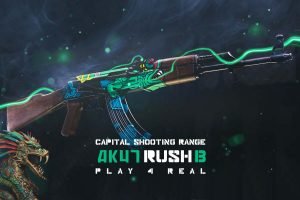 Fire Serpent AK 47 Capital Shooting Range skin Budapest