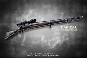 KAR 98 Karabiner 98k Mauser vz 24 Capital Shooting Range Budapest